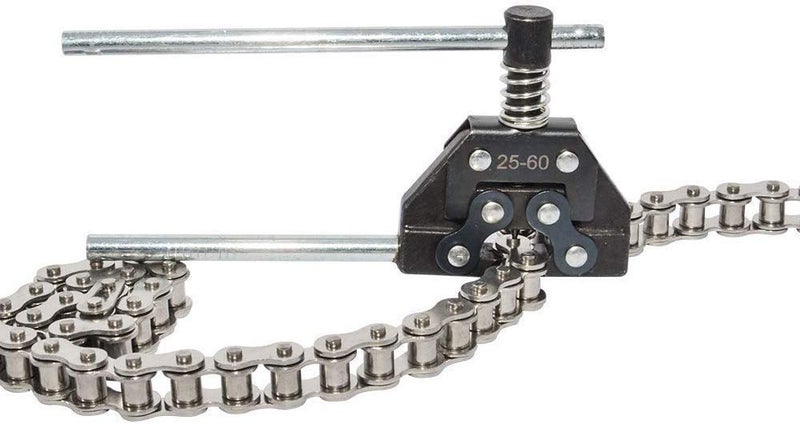 AZSSMUK Roller Chain Breaker Detacher Tool for Size #25#35#41#40#50#60 415H,428H, 520,530 Motorcycle Bicycle Go Kart Chains Replacement - Image 1
